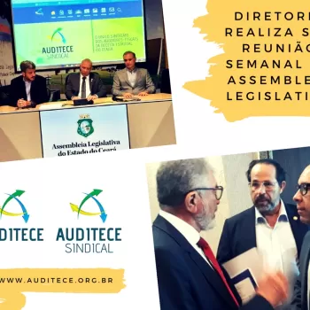 Diretoria realiza sua reunião semanal na Assembleia Legislativa