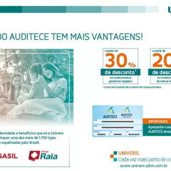 Convênio com farmácias Drogasil está em pleno funcionamento