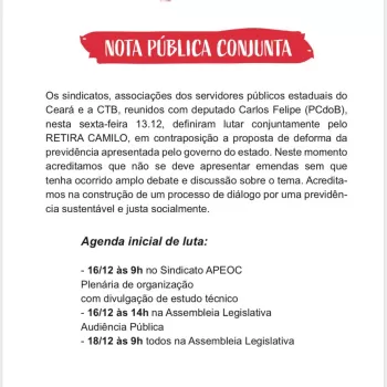 Nota Pública Conjunta
