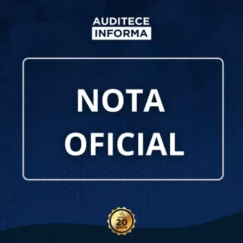 AUDITECE | NOTA OFICIAL AUDITECE | NOTA OFICIAL