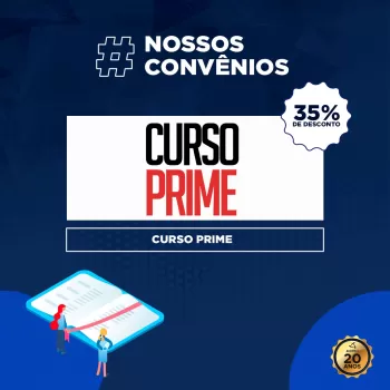 Parceria com Curso Prime garante descontos exclusivos Parceria com Curso Prime garante descontos exclusivos