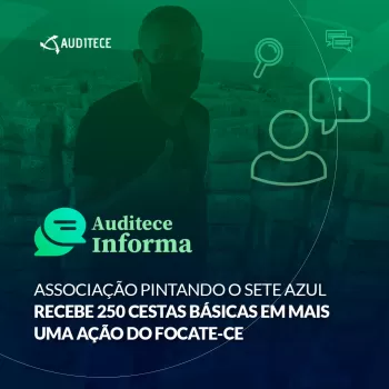 Em dois dias, 2ª Corrente Solidária do FOCATE-CE distribui 900 cestas básicas Em dois dias, 2ª Corrente Solidária do FOCATE-CE distribui 900 cestas básicas