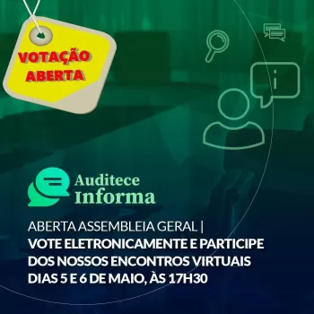 Aberta a votação da Assembleia Geral Aberta a votação da Assembleia Geral