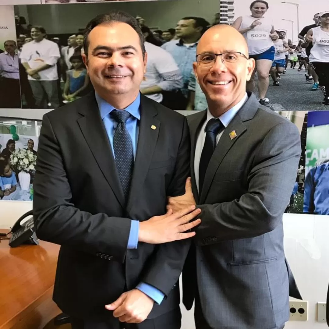 Deputado Idilvan Alencar recebe diretor-executivo da AUDITECE, em Brasília