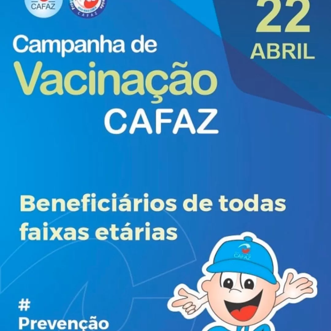 Campanha de vacinação da Cafaz prossegue nesta quarta (22)