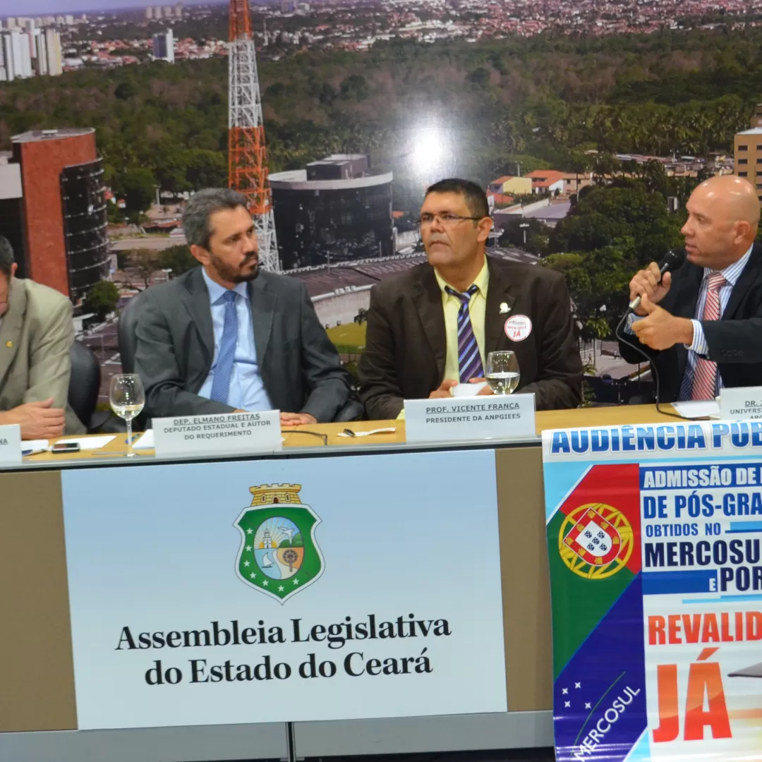Presidente da AUDITECE participa de audiência pública sobre admissão de diplomas no Mercosul